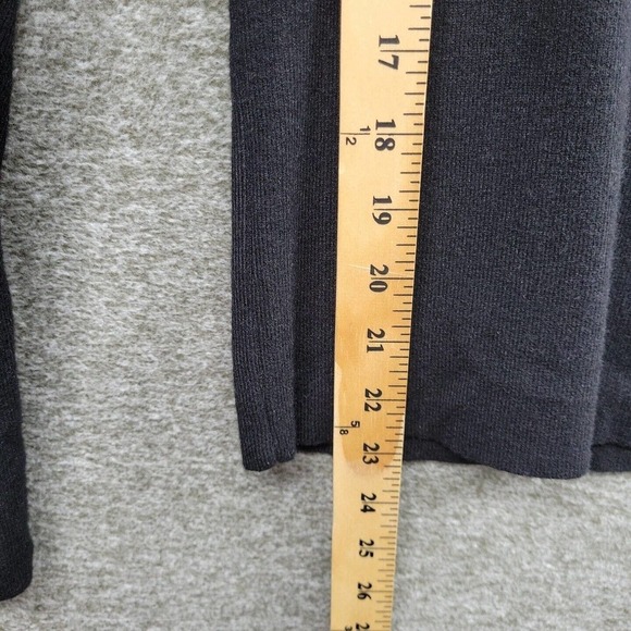 Lea + Viola Women's Medium Ribbed Puff Sleeve Pullover Sweater NWT (MSRP $110) - Picture 8 of 12